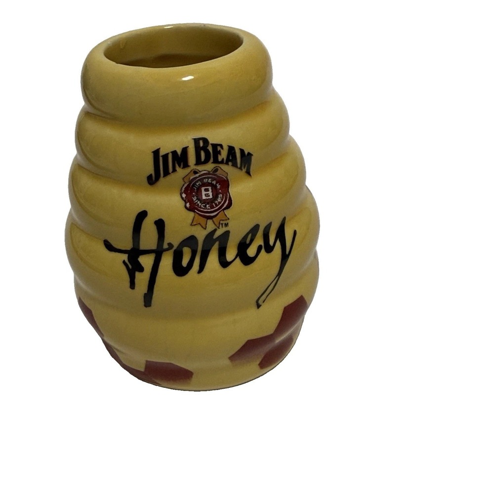 Jim Beam Honey Hive Ceramic Shot Glass
